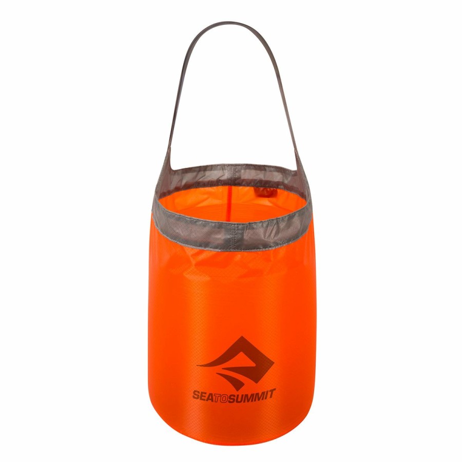 Camping Gear * | Online Sea To Summit Ultra-Sil 10L Folding Bucket In Orange