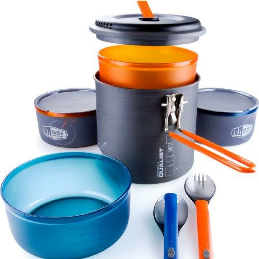 Camping Gear * | Sale Gsi Pinnacle Dualist Ultralight Cookset