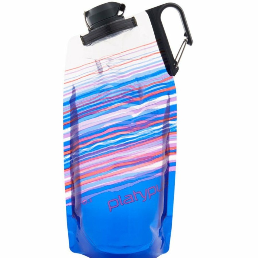 Bottles * | Outlet Platypus Duolock Bottle 1L Blue Skyline