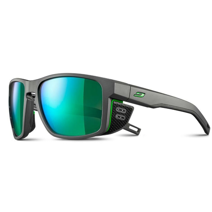 Camping Gear * | Wholesale Julbo Shield Sunglasses Grey/Green Spectron 3 Lens