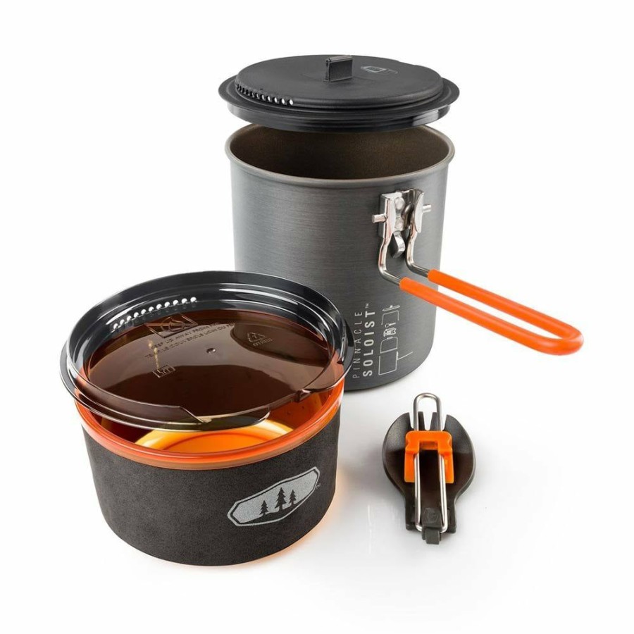 Camping Gear * | Free Delivery Gsi Pinnacle Soloist Cookset