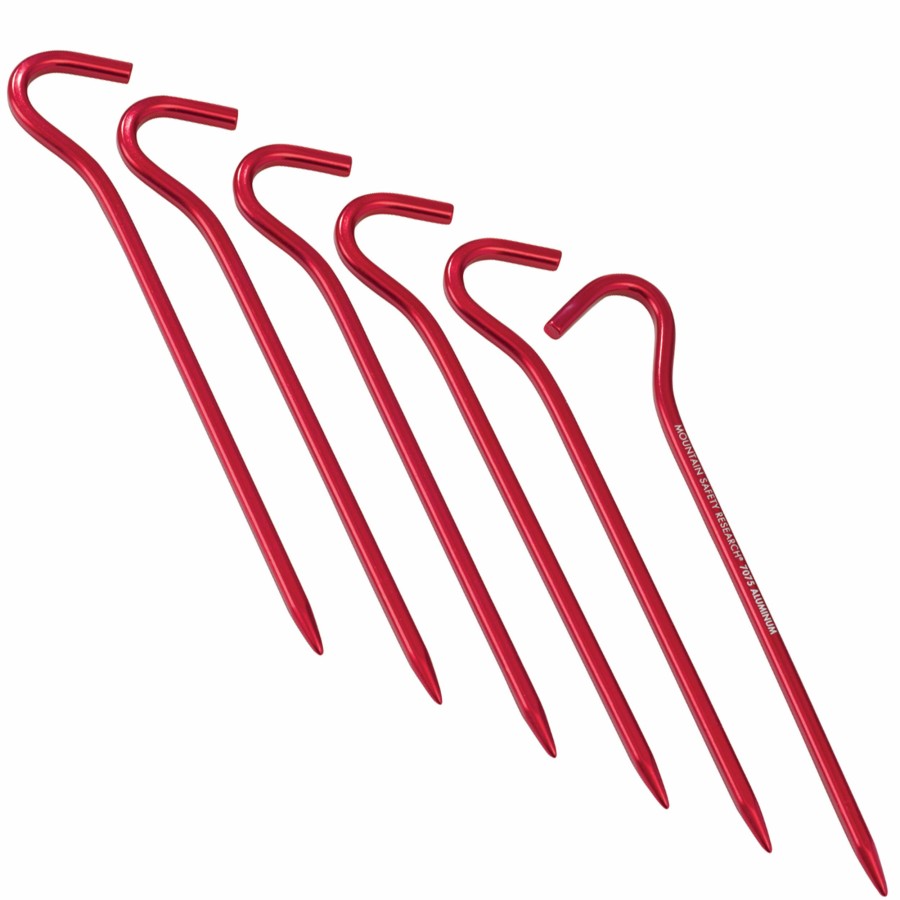 Tents * | Shop Msr 6 Hook Stake Kit In Red