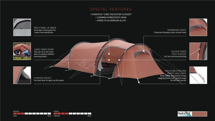 Tents * | Outlet Robens Pioneer 3 Ex Tent