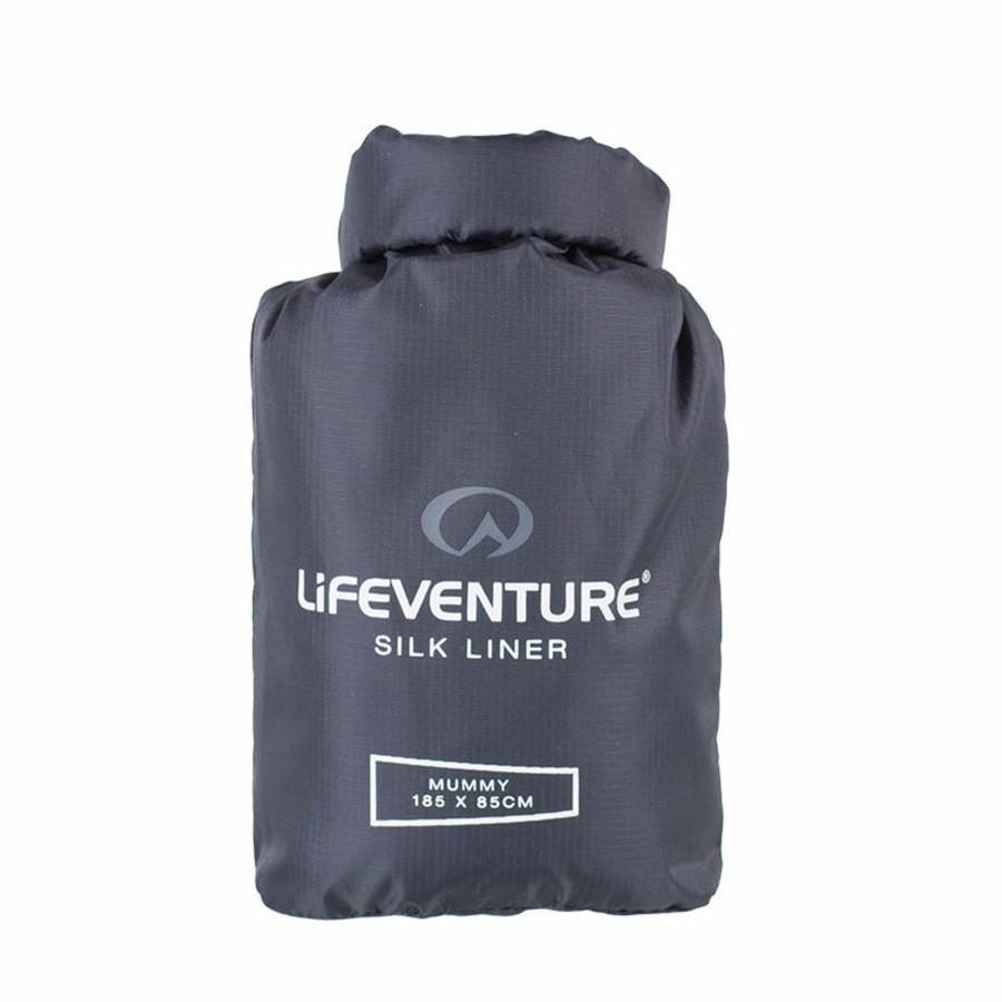 Tents * | Online Lifeventure Silk Sleeping Bag Liner Mummy