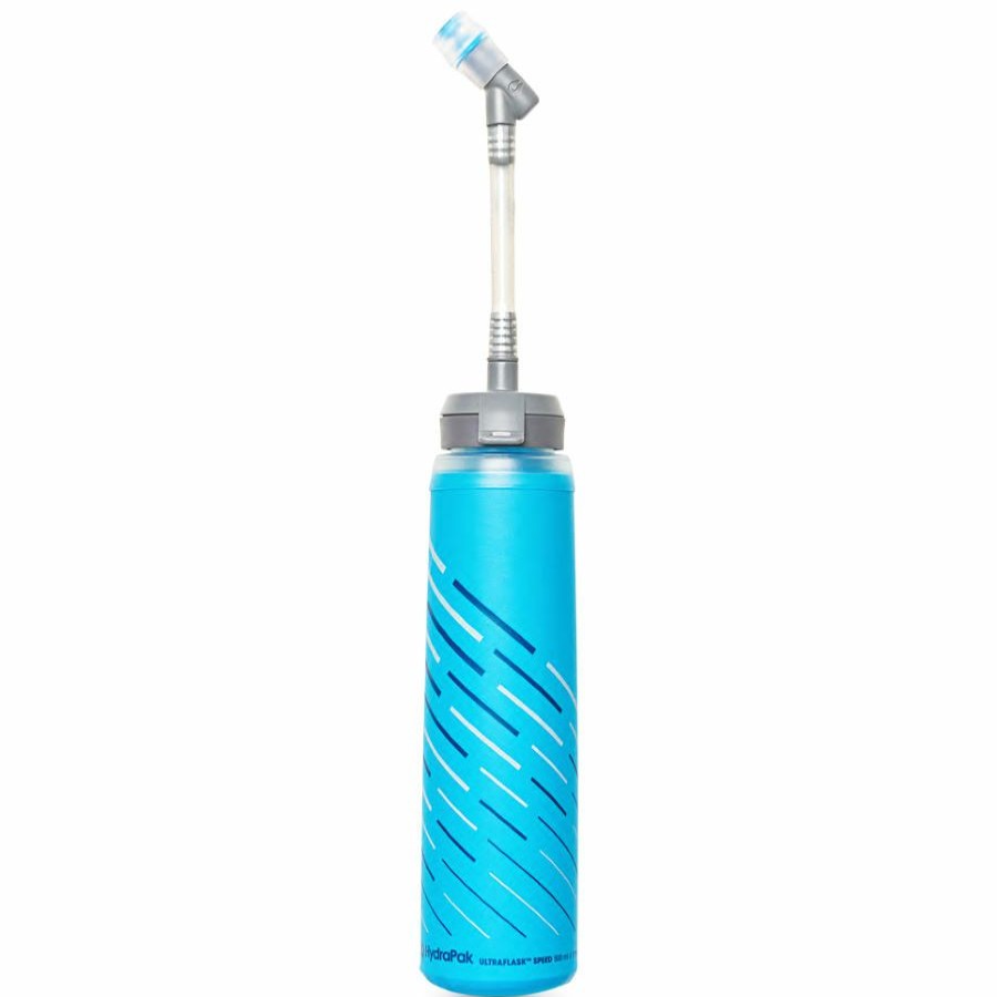 Bottles * | Outlet Hydrapak Ultraflask Speed 500 Malibu Blue