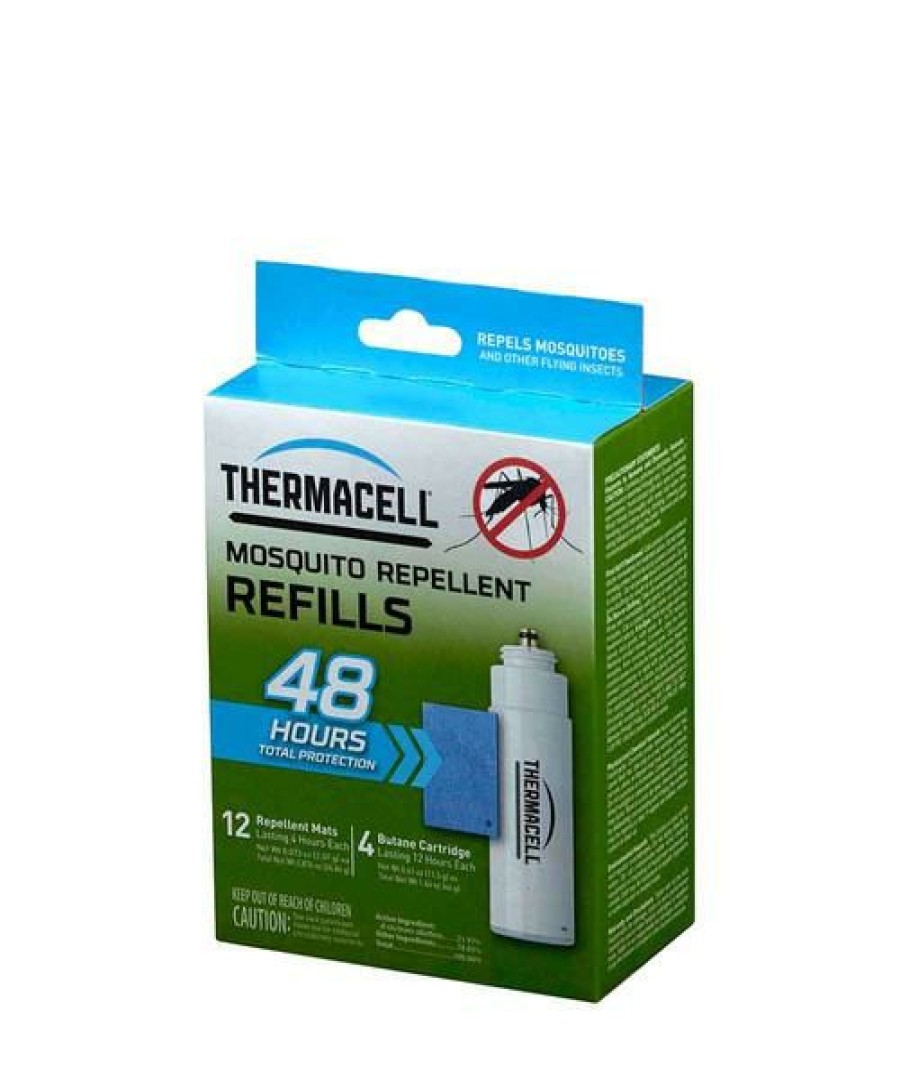 Camping Gear * | New Thermacell Insect Repeller Refill Large Mats And Gas