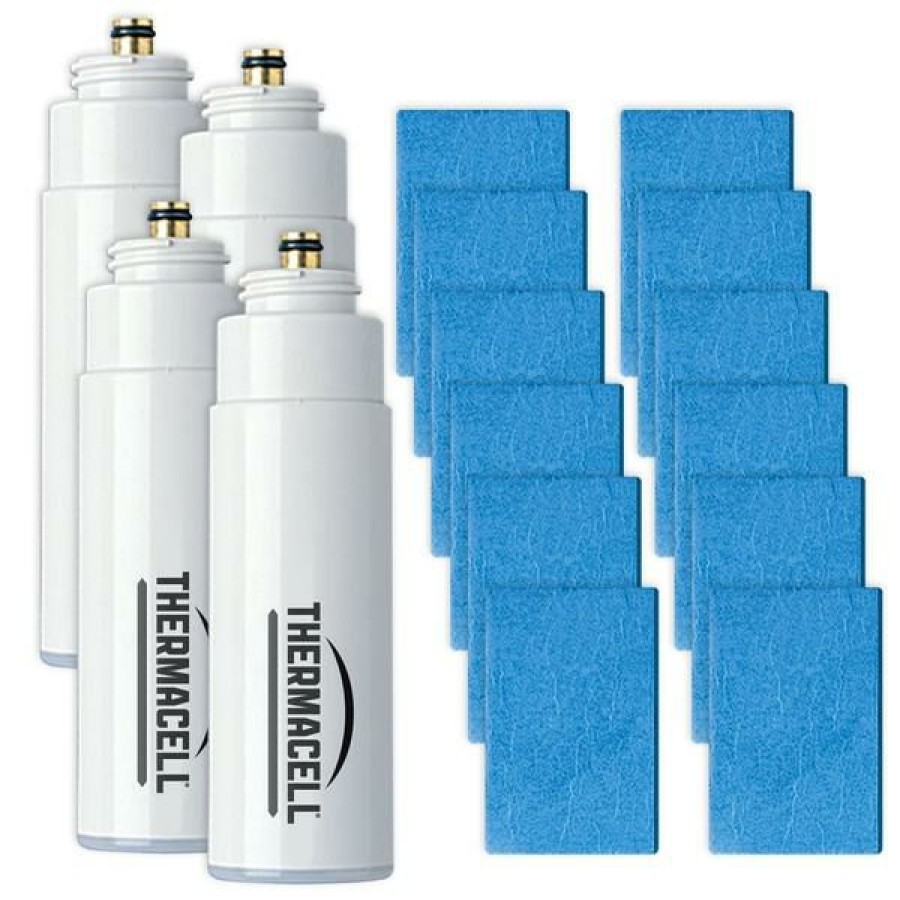 Camping Gear * | New Thermacell Insect Repeller Refill Large Mats And Gas