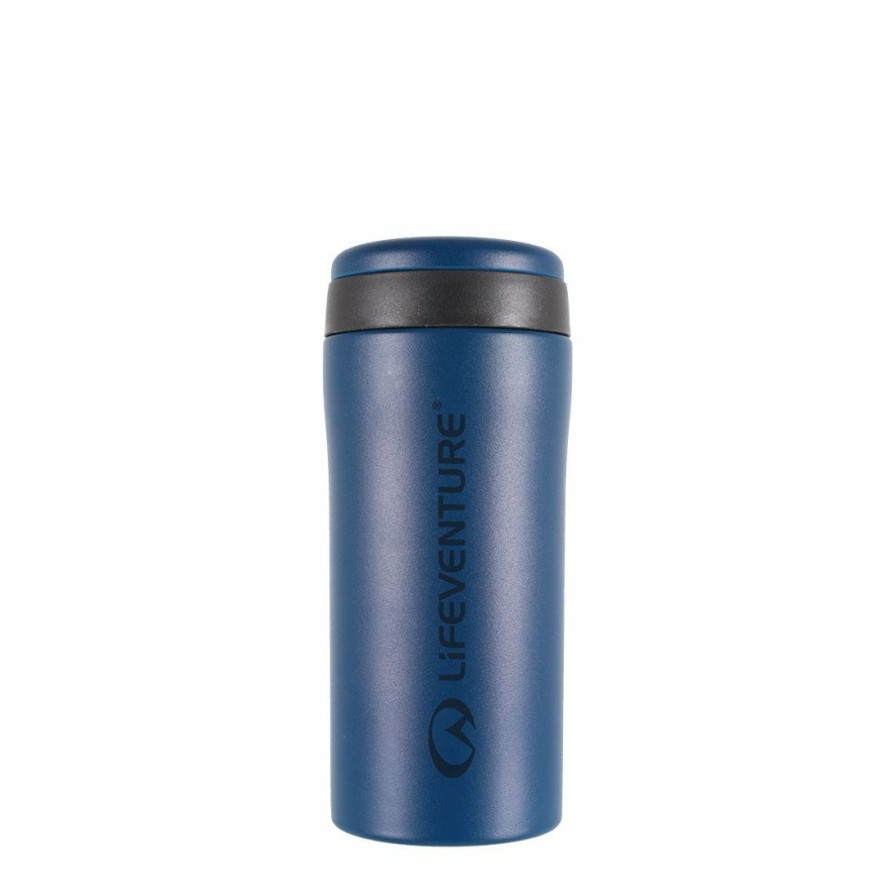 Bottles * | Online Lifeventure Thermal Mug Matt Blue