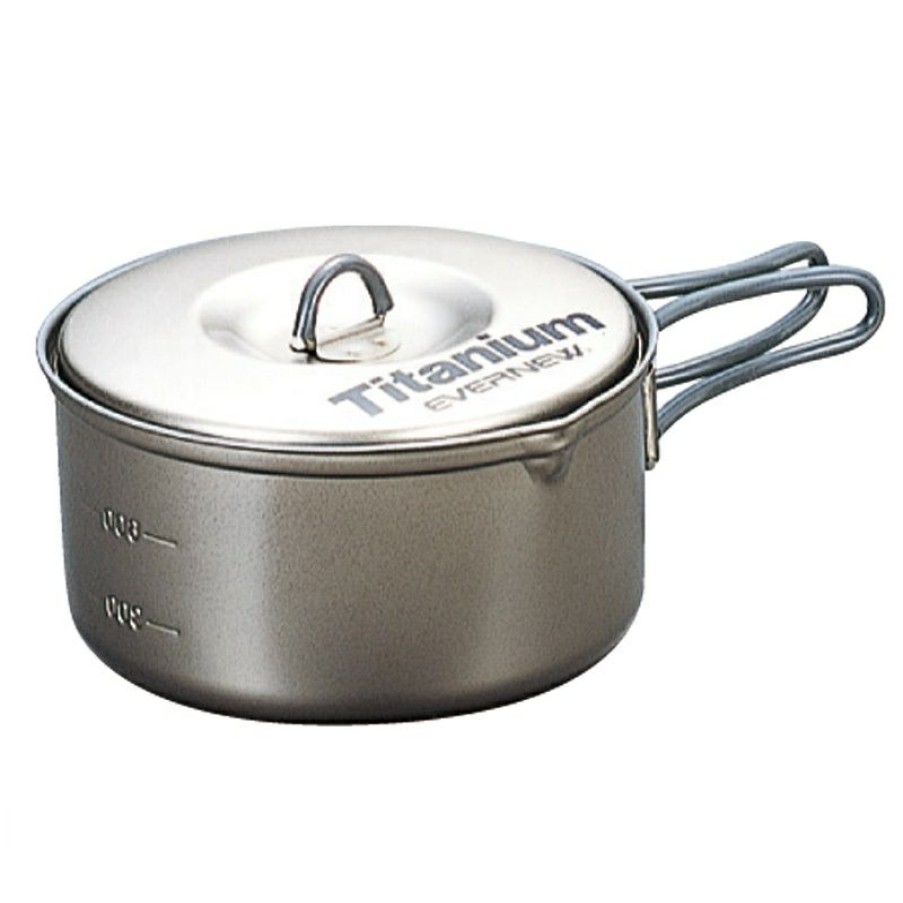 Camping Gear * | Shop Evernew Titanium Non-Stick Pot 0.9L