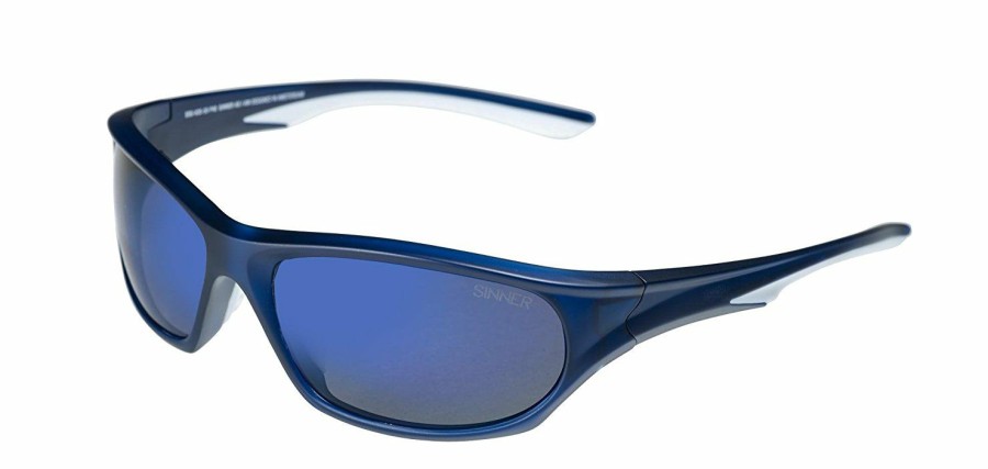 Camping Gear * | Wholesale Sinner Fury Sunglasses Matte Dark Blue