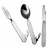 Outdoor Cooking * | Free Delivery Lifeventure Folding Knife Fork And Spoon Set