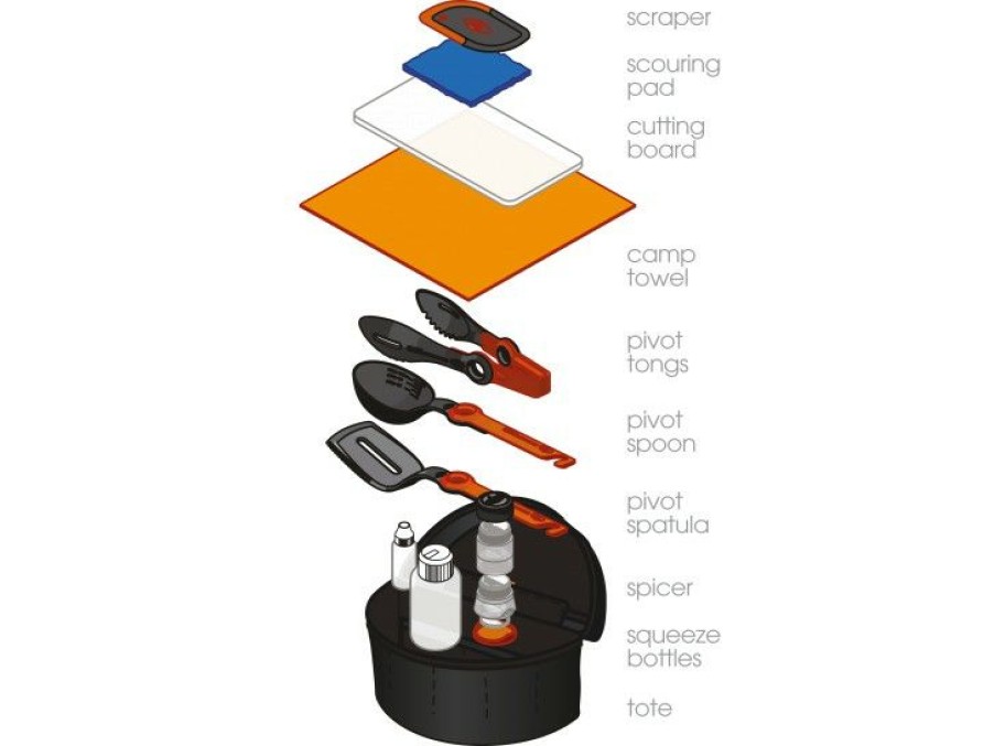 Outdoor Cooking * | Shop Gsi Outdoors Crossover Kitchen Kit