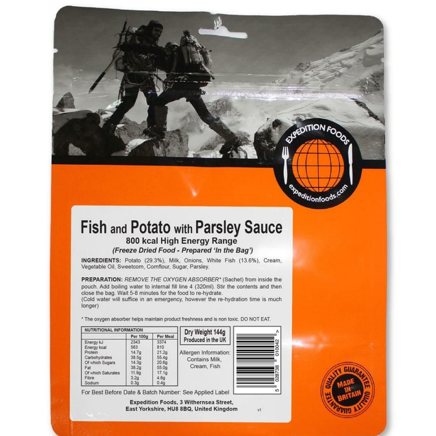 Outdoor Cooking * | Shop Expedition Foods Fish And Potato In Parsley Sauce 800Kcal