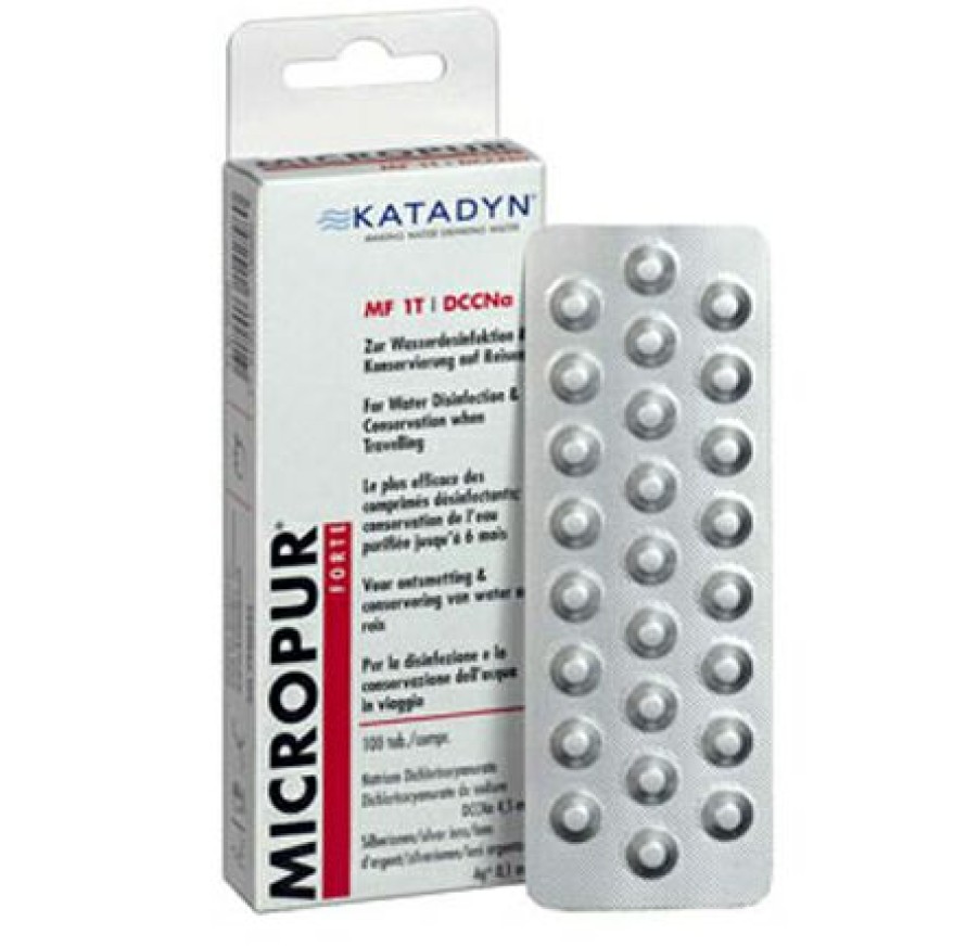 Bottles * | Outlet Katadyn Micropur Forte Mf 1T 100 Tabs