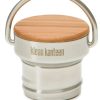 Bottles * | Free Delivery Klean Kanteen Replacement Bamboo Cap