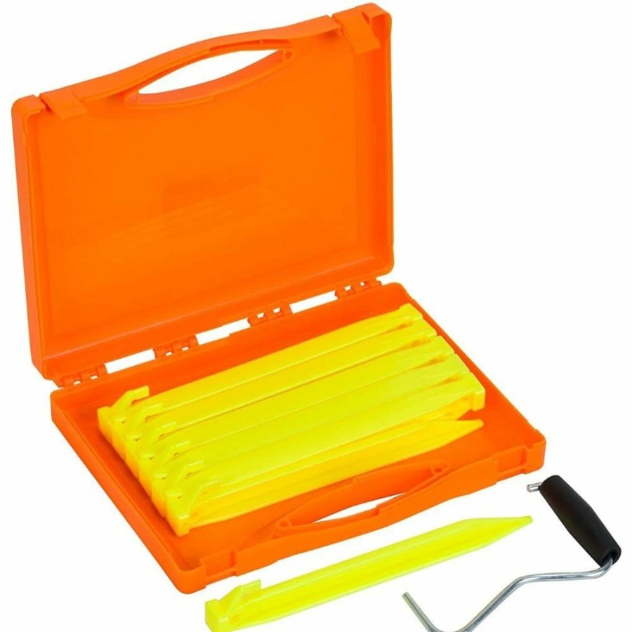 Tents * | Outlet Vango Bolt Plastic Peg Set With Case