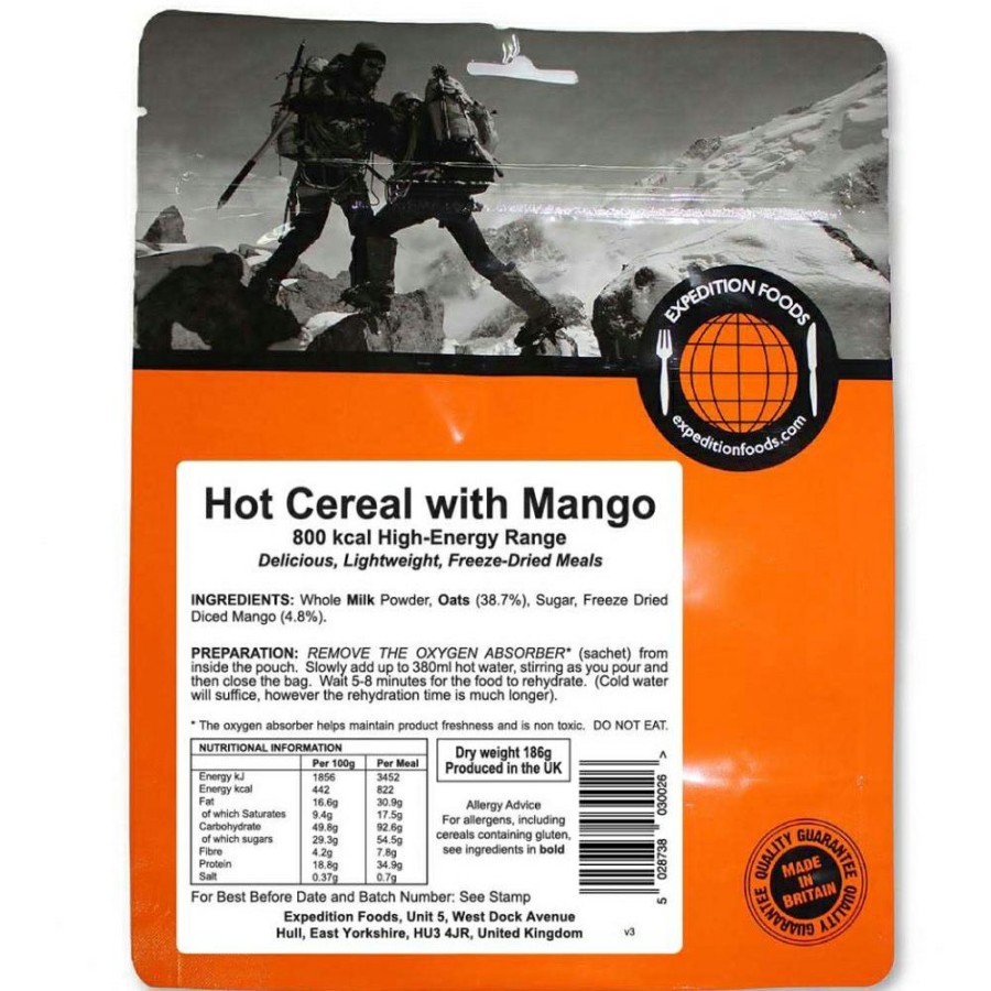 Outdoor Cooking * | Shop Expedition Foods Hot Cereal With Mango 800 Kcal Serving