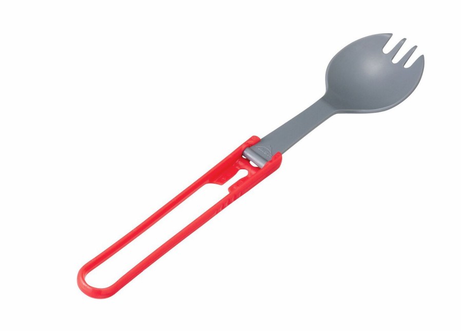 Outdoor Cooking * | Shop Msr Folding Spork Red