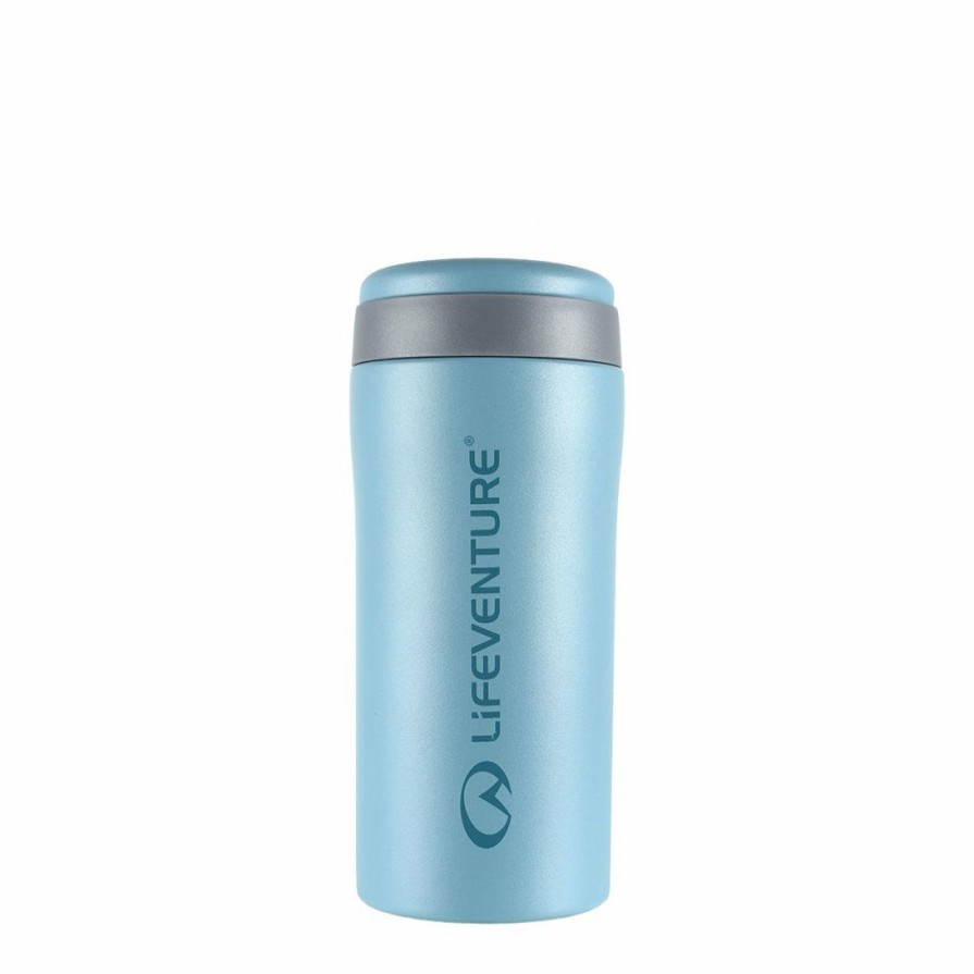 Bottles * | Online Lifeventure Thermal Mug Matt Ice Blue