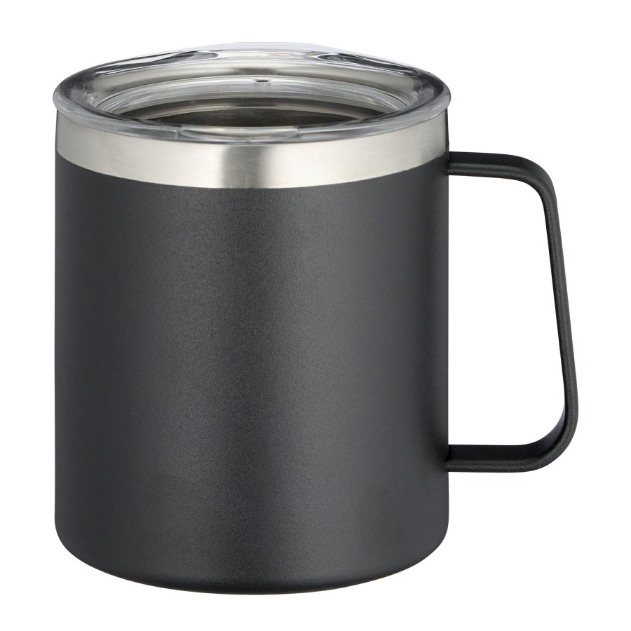 Outdoor Cooking * | Outlet Gsi Glacier Stainless Steel 15Oz Camp Cup Black