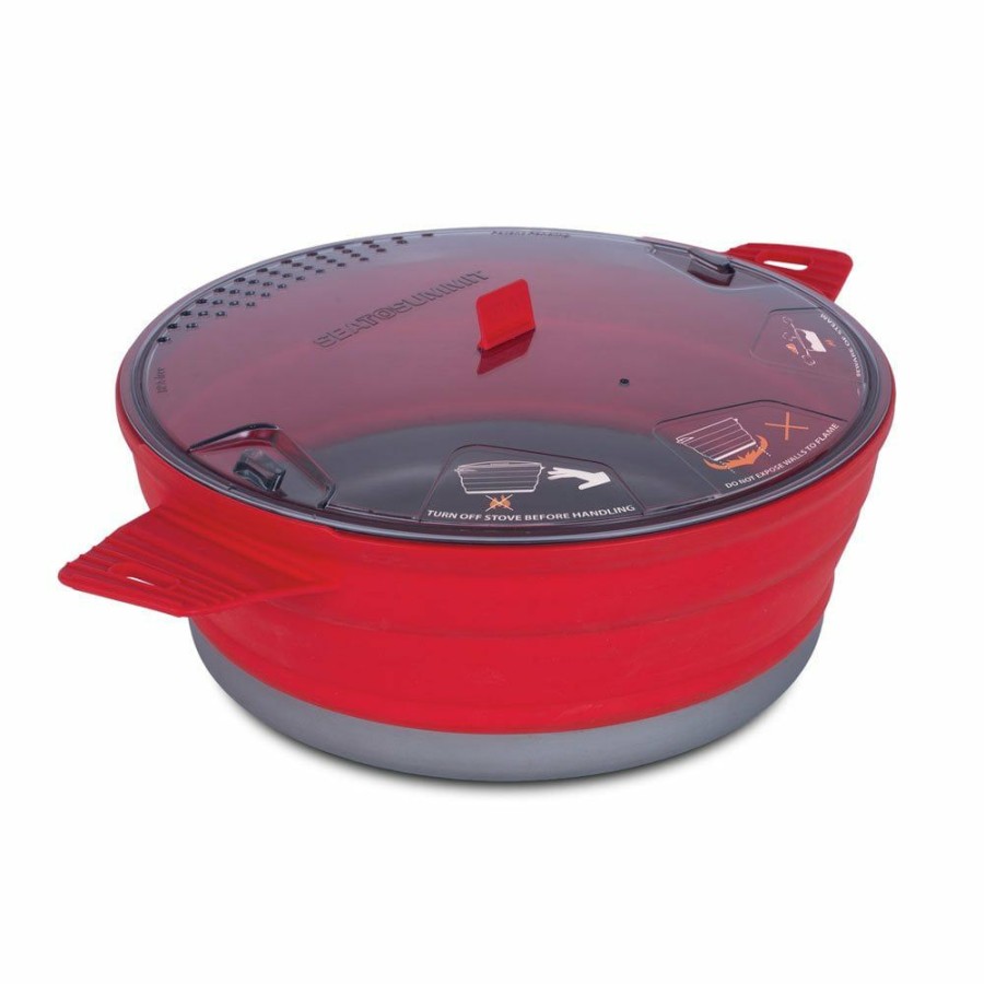 Camping Gear * | Shop Sea To Summit X-Pot 4.0L Red