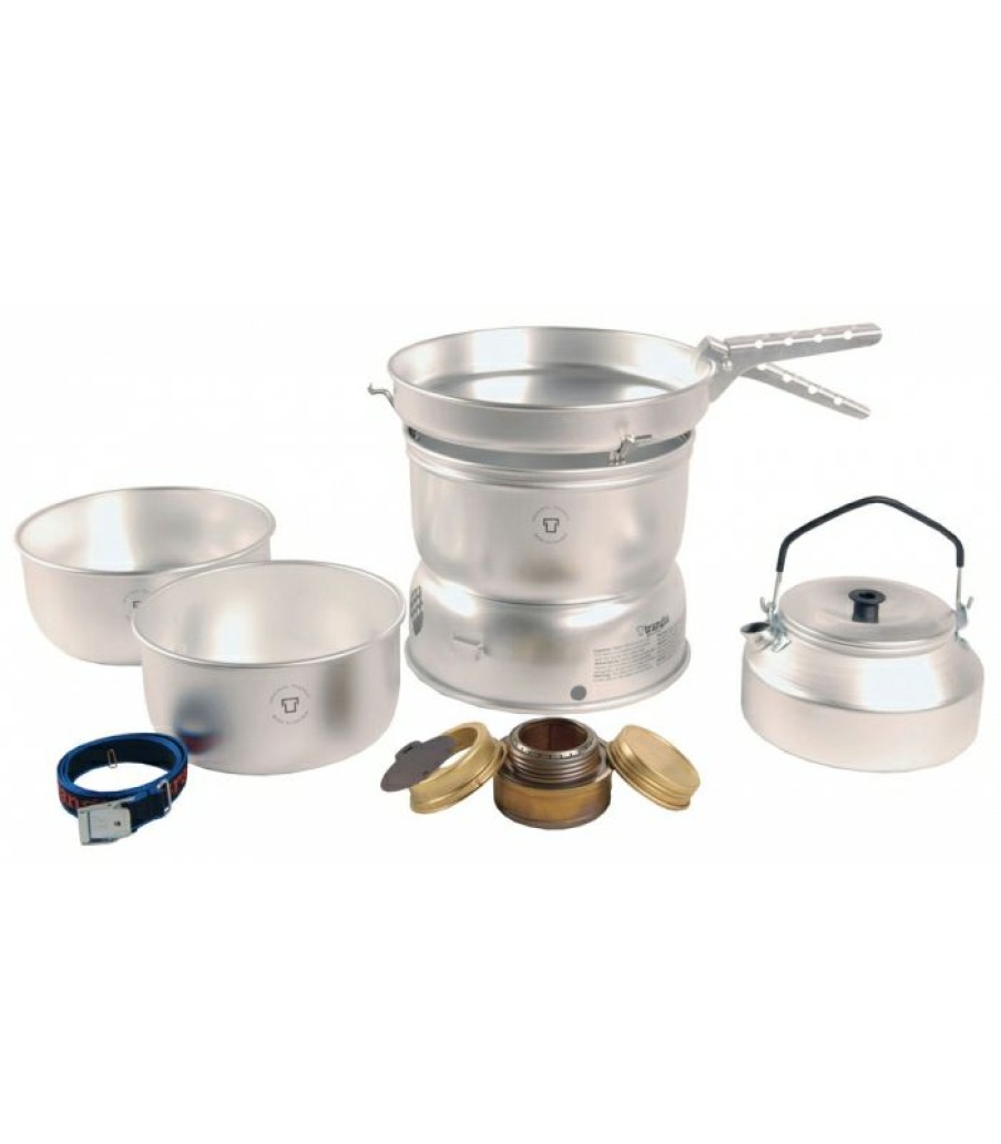 Outdoor Cooking * | Wholesale Trangia 25-2 Spirit Stove With Alloy Pans And Kettle