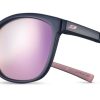 Camping Gear * | Sale Julbo Womens Spark Sunglasses Dark Blue/Multilayer Pink Lens