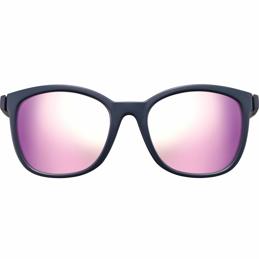 Camping Gear * | Sale Julbo Womens Spark Sunglasses Dark Blue/Multilayer Pink Lens