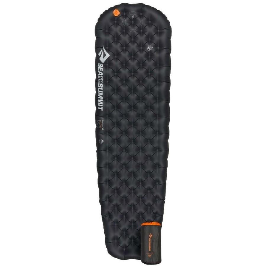 Tents * | Outlet Sea To Summit Ether Light Xt Extreme Mat Regular Black/Orange