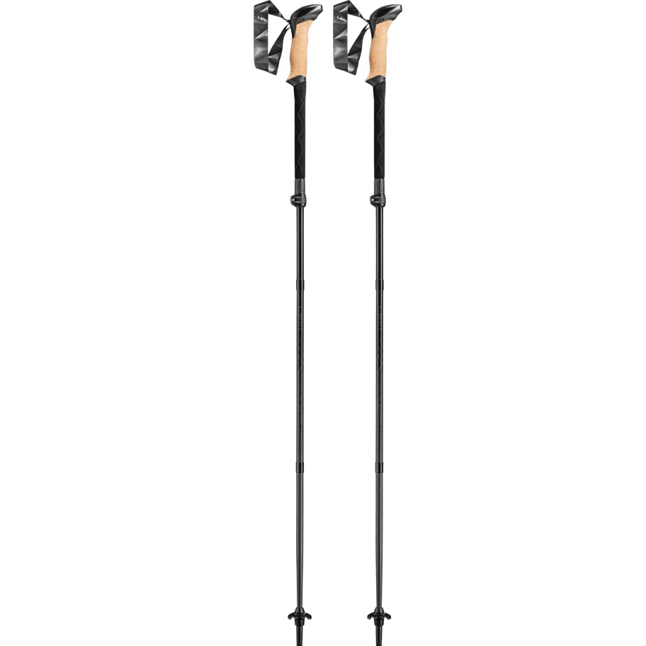 Camping Gear * | Shop Leki Black Series Fx Carbon Trekking Poles