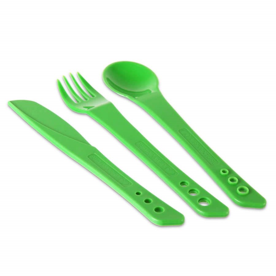 Outdoor Cooking * | Online Lifeventure Ellipse Knife Fork And Spoon Set