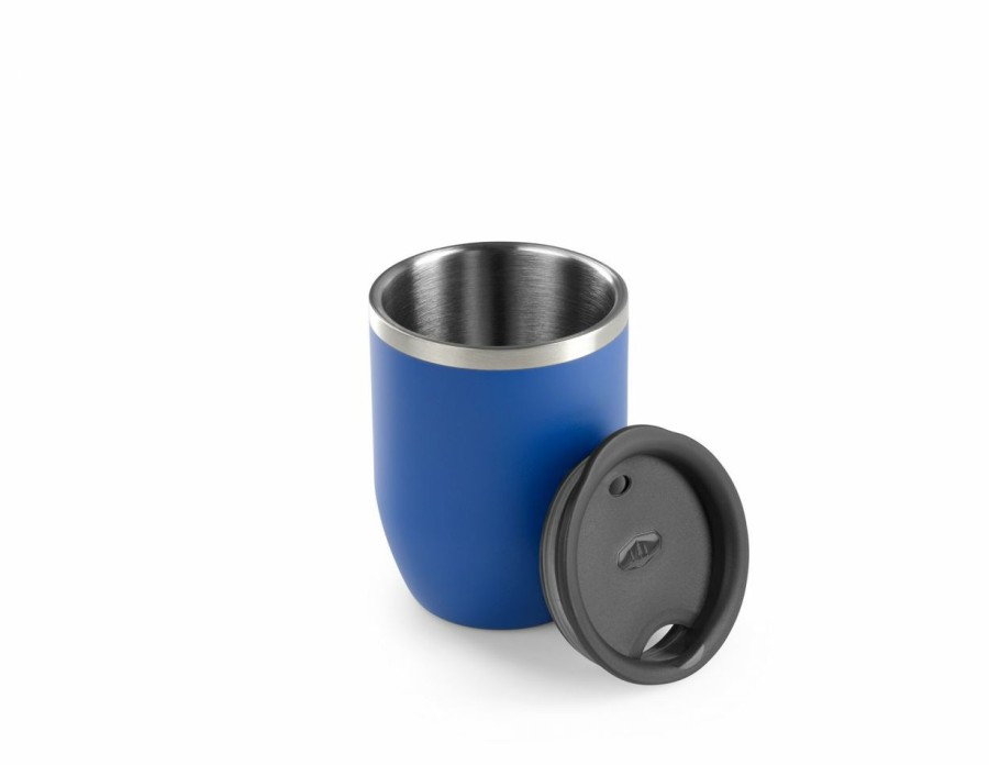 Outdoor Cooking * | New Gsi Glacier Stainless Doppio 192Ml Blue