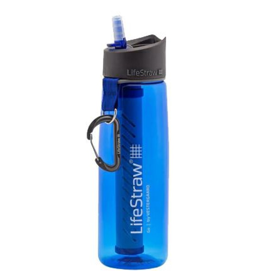 Bottles * | Free Delivery Lifestraw Go 650Ml Blue