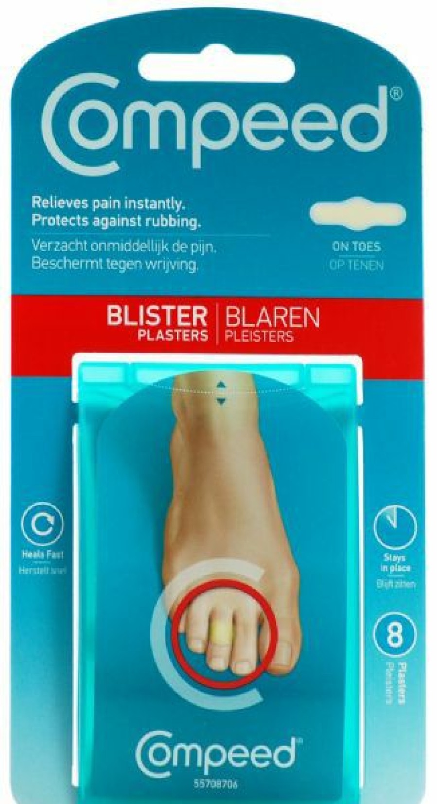 Camping Gear * | Wholesale Compeed Toe Blister Dressings