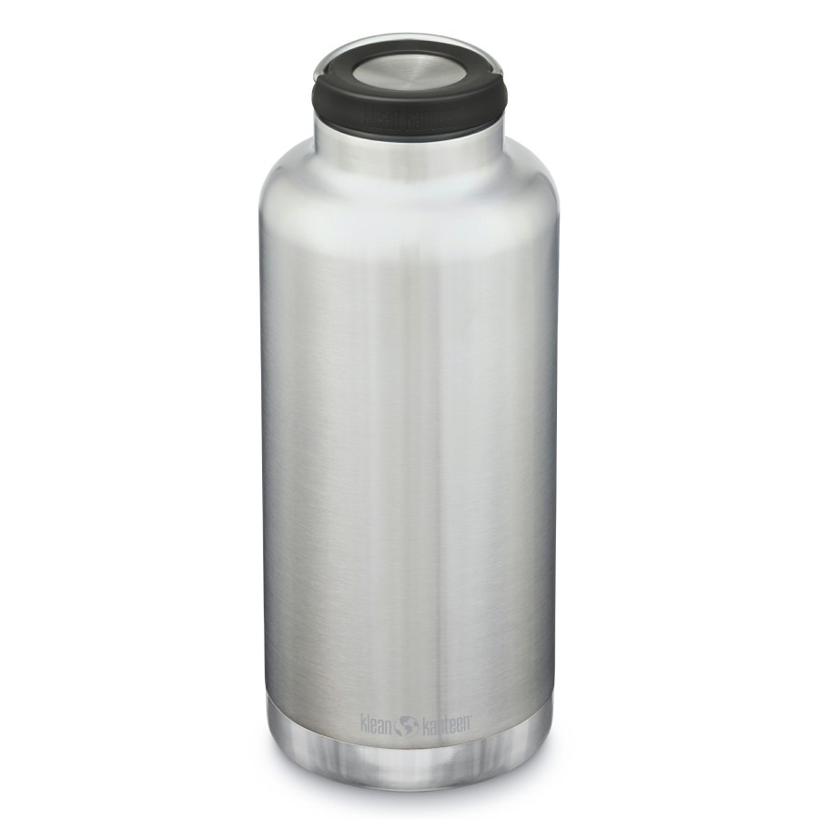 Bottles * | Free Delivery Klean Kanteen Insulated Tk Wide With Loop Cap 1900Ml Stainless