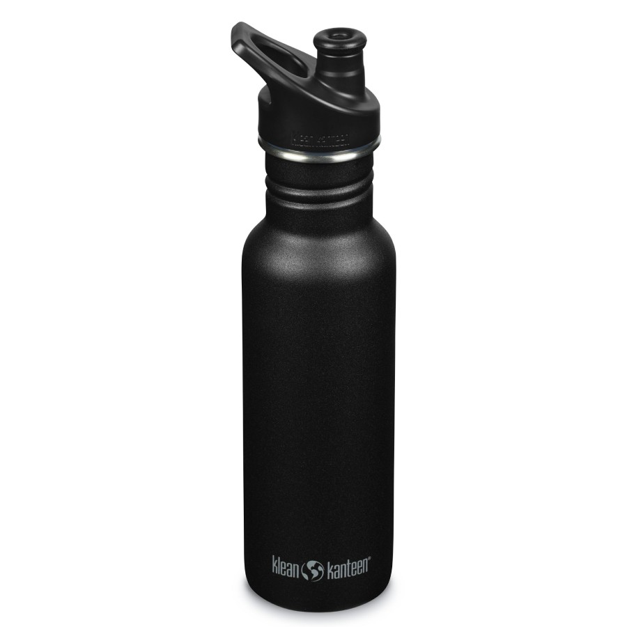 Bottles * | Shop Klean Kanteen Classic Single Wall 532Ml Black