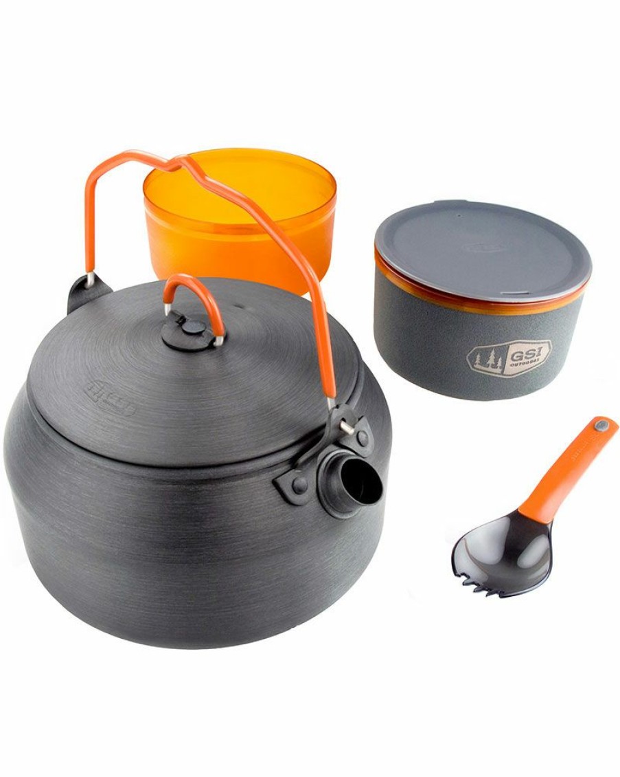 Camping Gear * | Wholesale Gsi Halulite Ketalist 1L Cookset For One