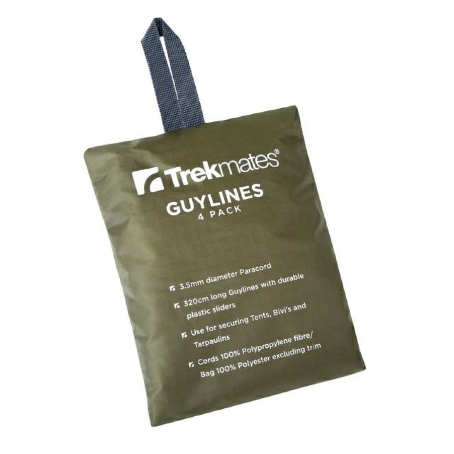 Tents * | Wholesale Trekmates Guylines 4Pk